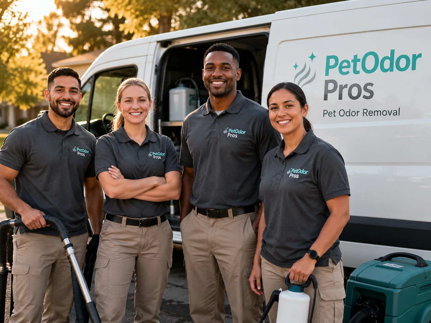 Pet Odor Removal team serving Radiant, VA